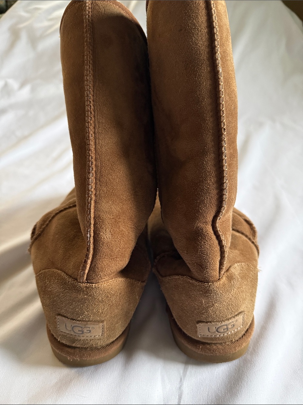 UGG Chestnut Suede Classic Tall Boot